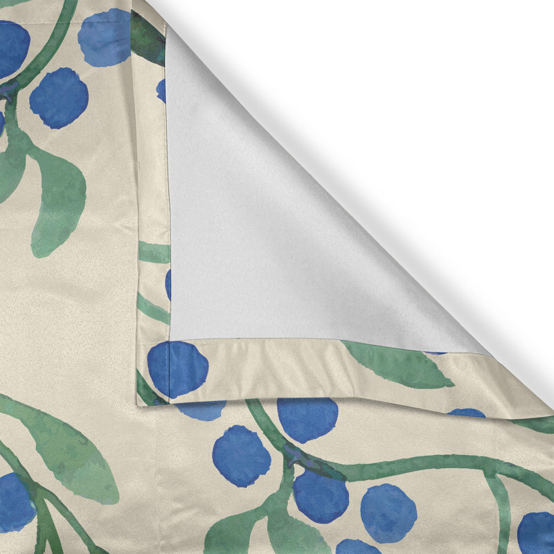 Semi Sheer Curtain Pair