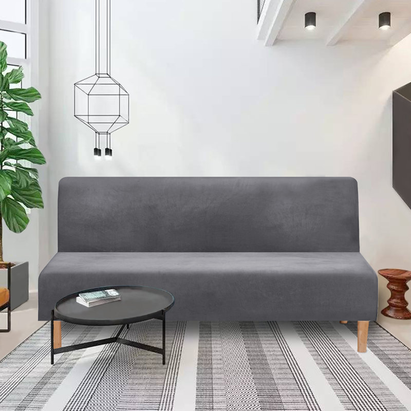 Housse de canapé sans accoudoirs Easy-Going, Gris