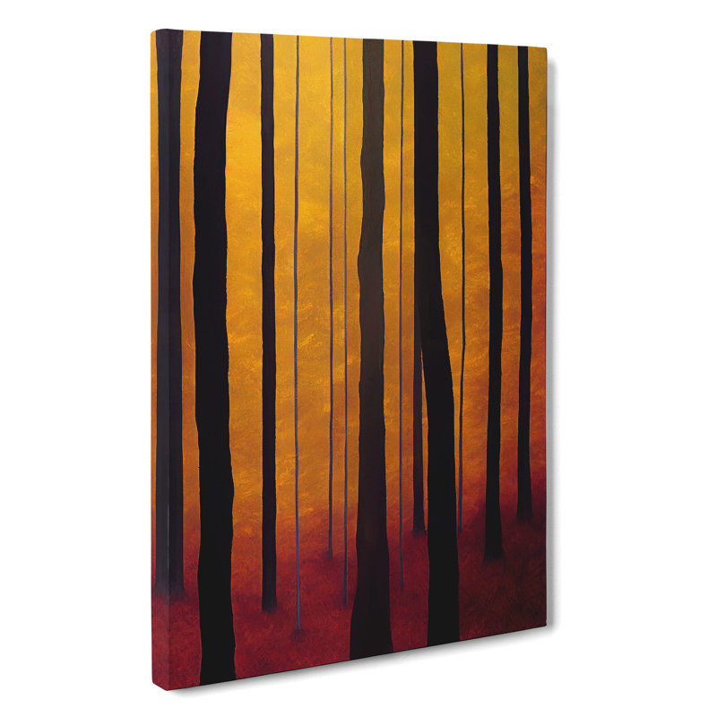 Boho Forest - Wrapped Canvas, 50cm H x 35cm W x 3cm D