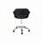 Office Chair,Adjustable Height,Swivel,Ergonomic,Armrests,Computer Desk,Work,Black Leather Look,Chrome Metal,Contemporary,