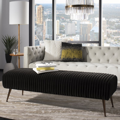 Thornbury Upholstered Bench by Kelly Clarkson Home