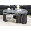 Ensemble de 2 tables basses gigognes Granite Grey