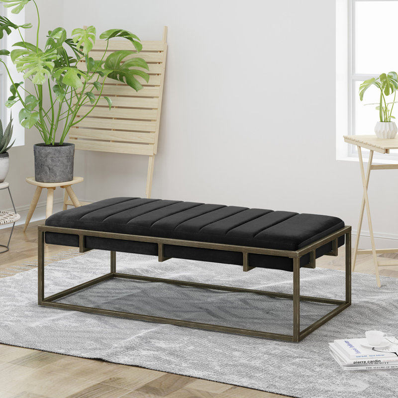 Banc avec repose-pieds et repose-pieds Luxury