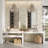 Zahara 6x6 Creamy off-white Porcelain Zellige Square Wall and Floor Tile (5.38 sq ft/case) - 22 Pack-116656817