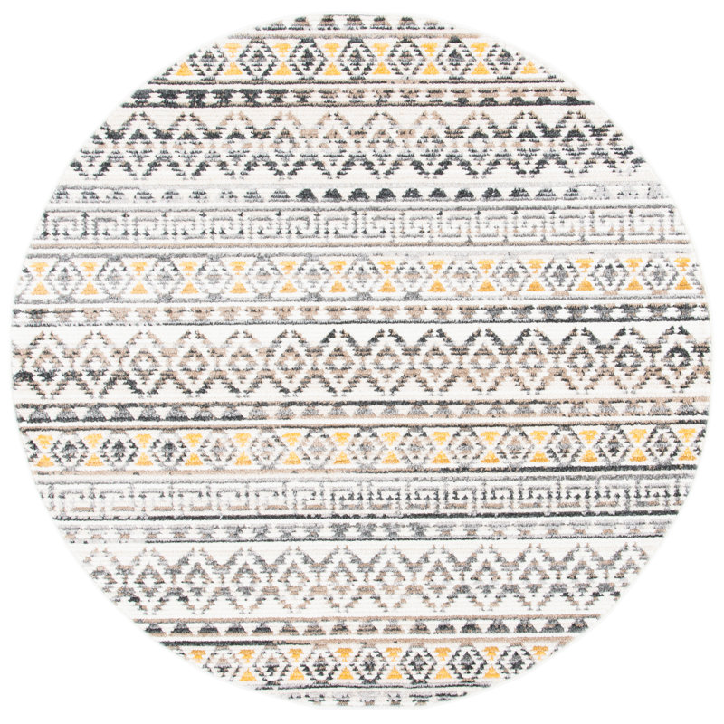 Bastien 800 Performance Southwestern Rug, Round 6'