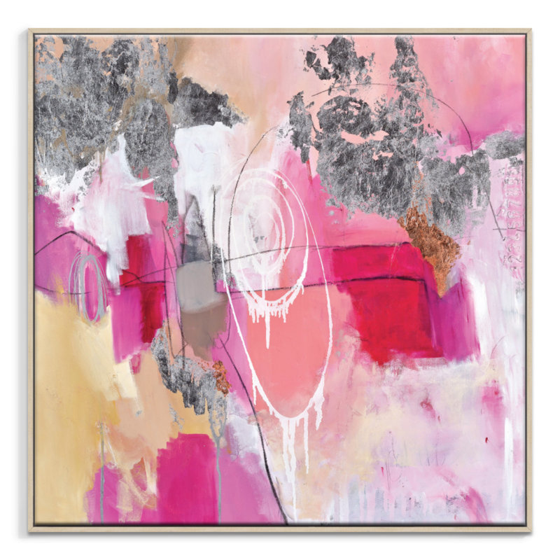 Julie Ahmad - Print on Canvas, 41cm H x 41cm W x 4cm D, Wrapped Canvas