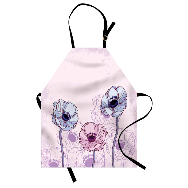 Tablier de fleur anémone East Urban Home unisexe
