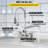 VEVOR Pull Down Kitchen Faucet