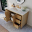 Turlington Freestanding Standard Bathroom Vanity with Top-1971955815-1947649854