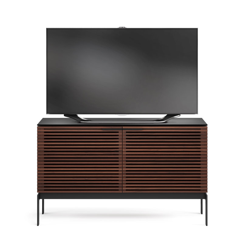Corridor Media Console, Chocolate Stained Walnut
