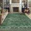 Tapis vert lavable Ladonya avec envers antidérapant-112420077