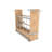 Wood Bakeware Pullout Organizer W/ Soft-Close-104701418