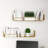 Jimeny Rectangular Metal Wall Shelf -419377689-419377688