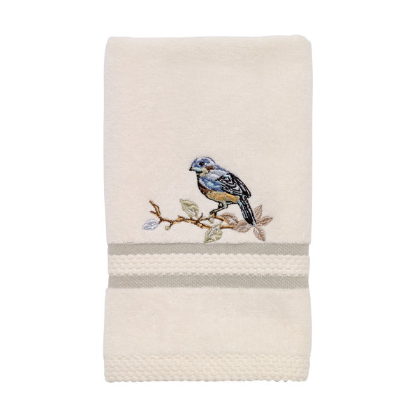 Teal Fingertip Stay-Put Farmhouse Towel