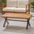 Jerrina Solid Wood Top End Table