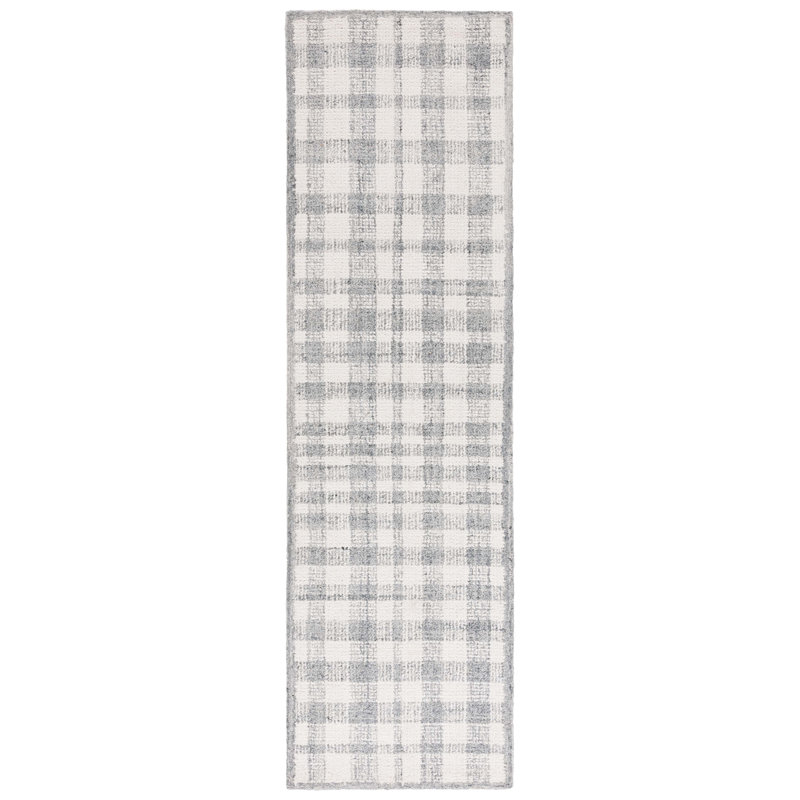 Tapis performance à carreaux touffetés Chamisa, Tapis de couloir 2 pi 3 po x 8 pi