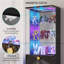 Glass Display Cabinet with Sensor Light and Lock-1761024503