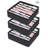 24 Grid Foldable Socks Drawer Storage