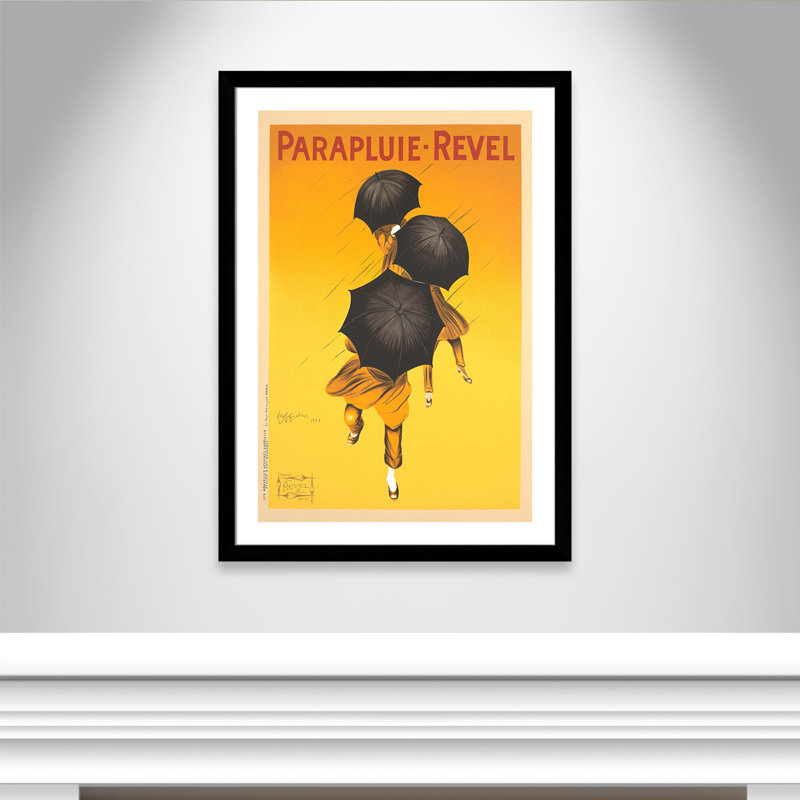 Brickhill Parapluie Revel' Framed Vintage Advertisement