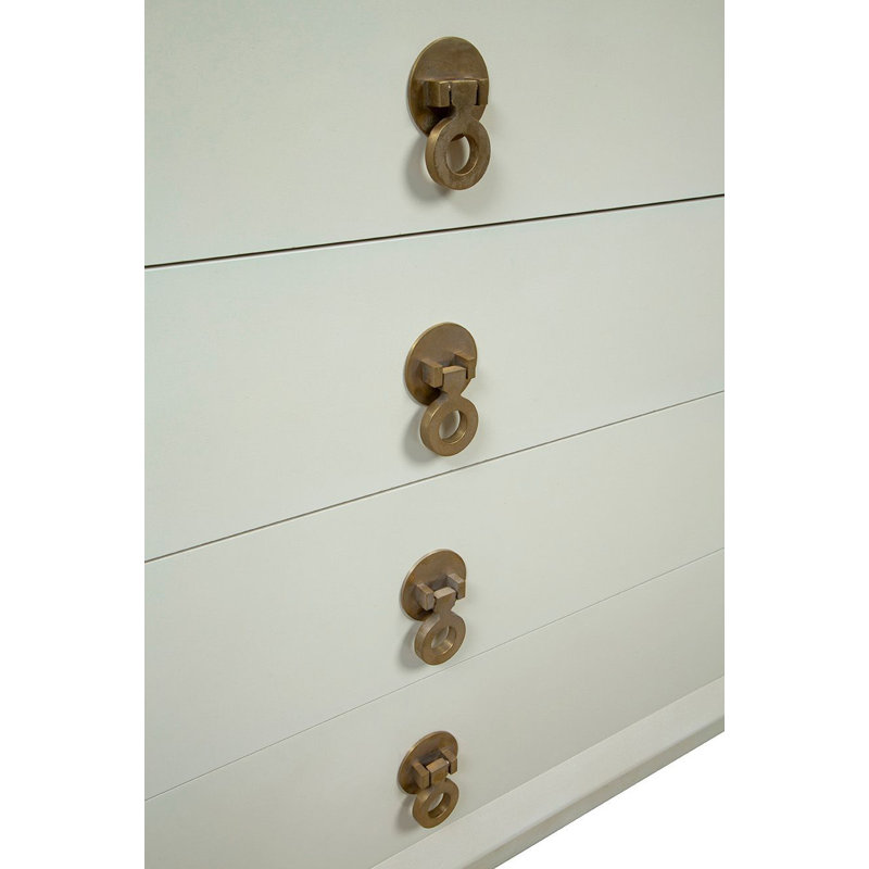 Challenger 4 - Drawer Dresser, White