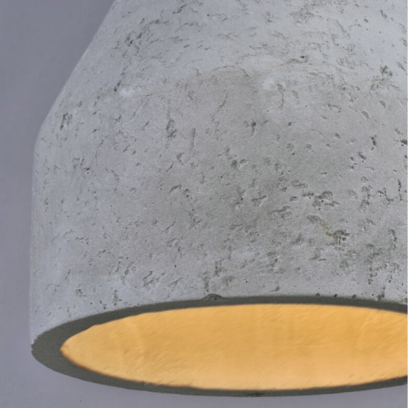 Luminaire suspendu en forme de cloche à 1 lumière Campo