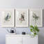 «Spring Song Blue Bird», ensemble de 3 cadres photo-670419930-670419935