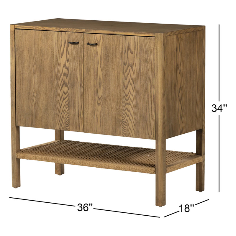 Zuma Solid Wood Accent Cabinet