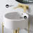 Monaco 16.5" Round Console Sink, White Basin-100946675