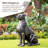 23.25''H MGO Bronze Leopard Statue