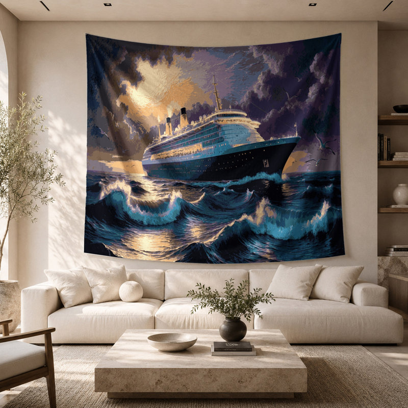 Tapisserie murale Nautical, 26 po x 36 po