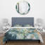 Ensemble de housse de couette Blue Botanical Garden III - Abstract Botanicals-107147279