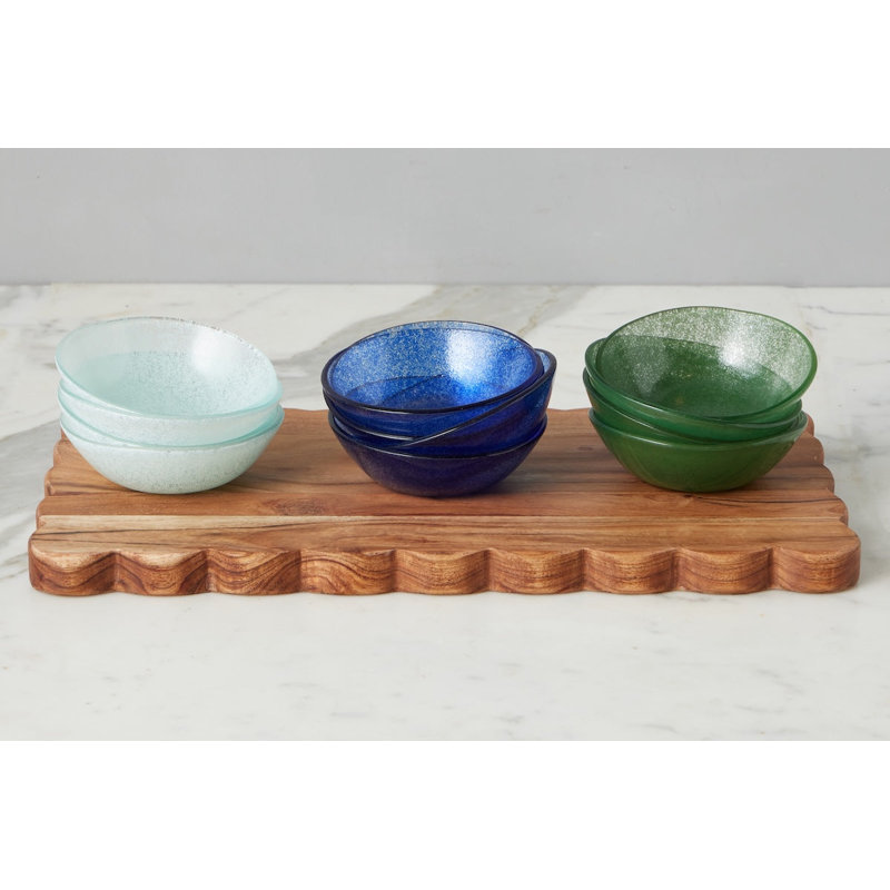 Bol en verre, White