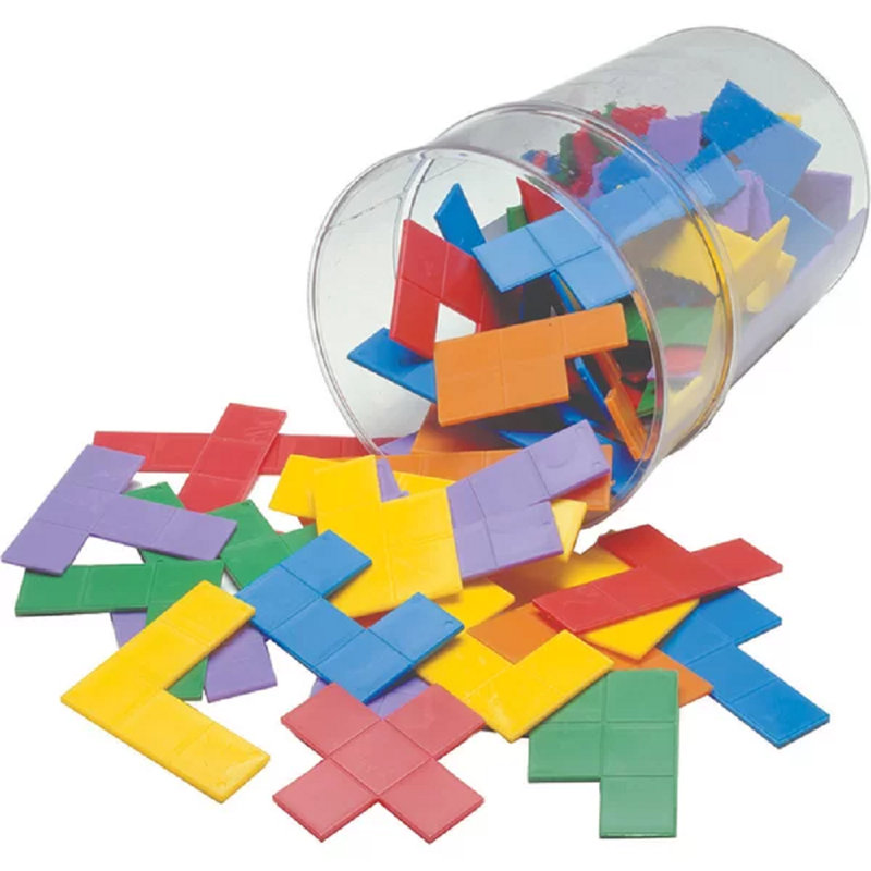 Ensemble de puzzles pentominoes 72 pièces