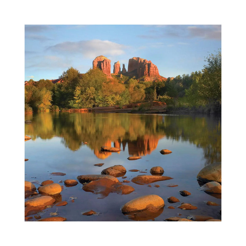 Red Rock Crossing, Arizona by Tim Fitzharris - Wrapped Canvas Print, 30.48 cm H x 30.48 cm W