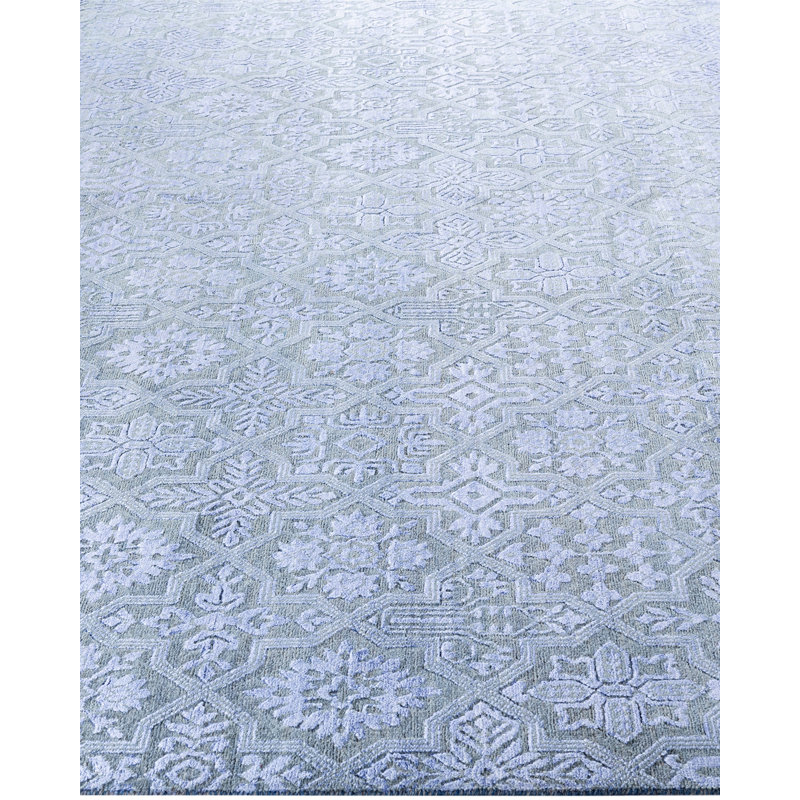 Overdyed One-of-a-Kind 8' 0" X 10' 2" Hand Knotted Area Rug
