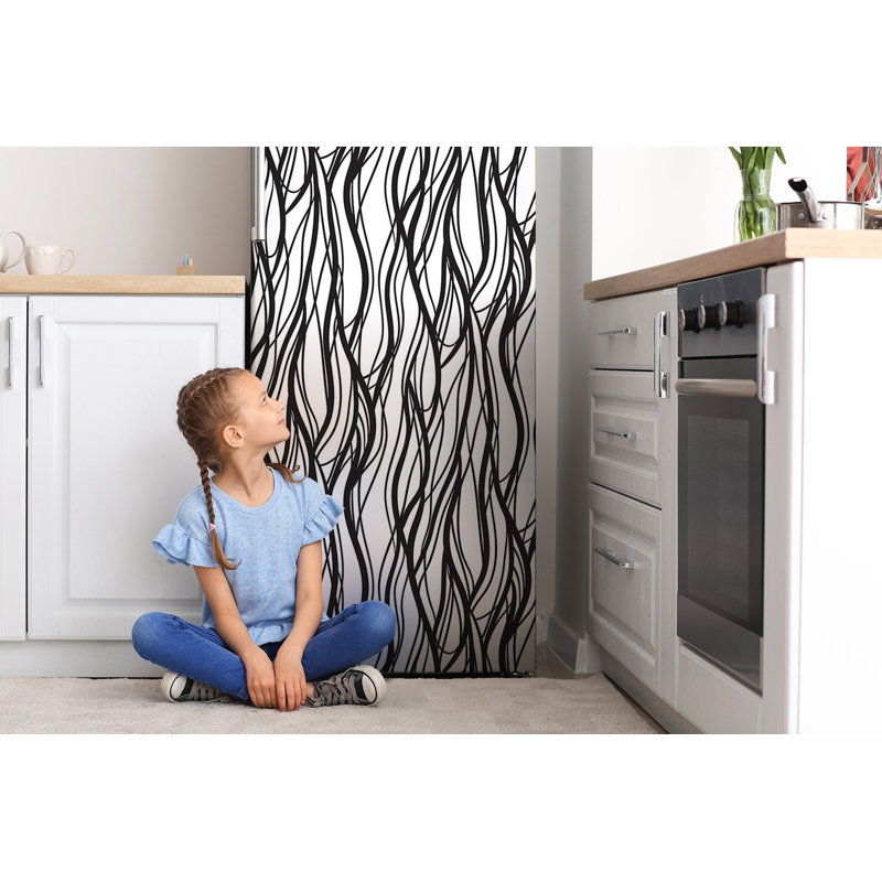 Abstract Door Decal