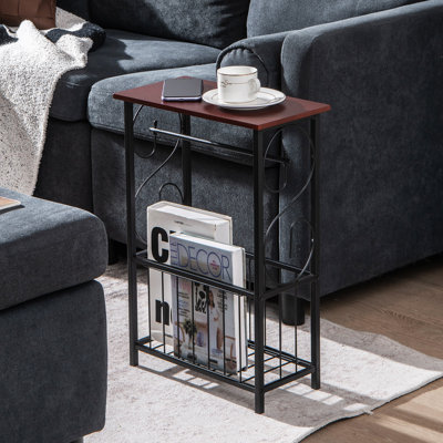 Table de bout avec rangement Elyna