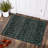 Moroccan Indoor Rugs For Entryway,2X3 Area Rug Non-Slip Backing Washable Inside Door Mats,Black