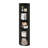 Sharee 5-Tier Freestanding Corner Shelf Bookcase, Bookshelf,-109470446