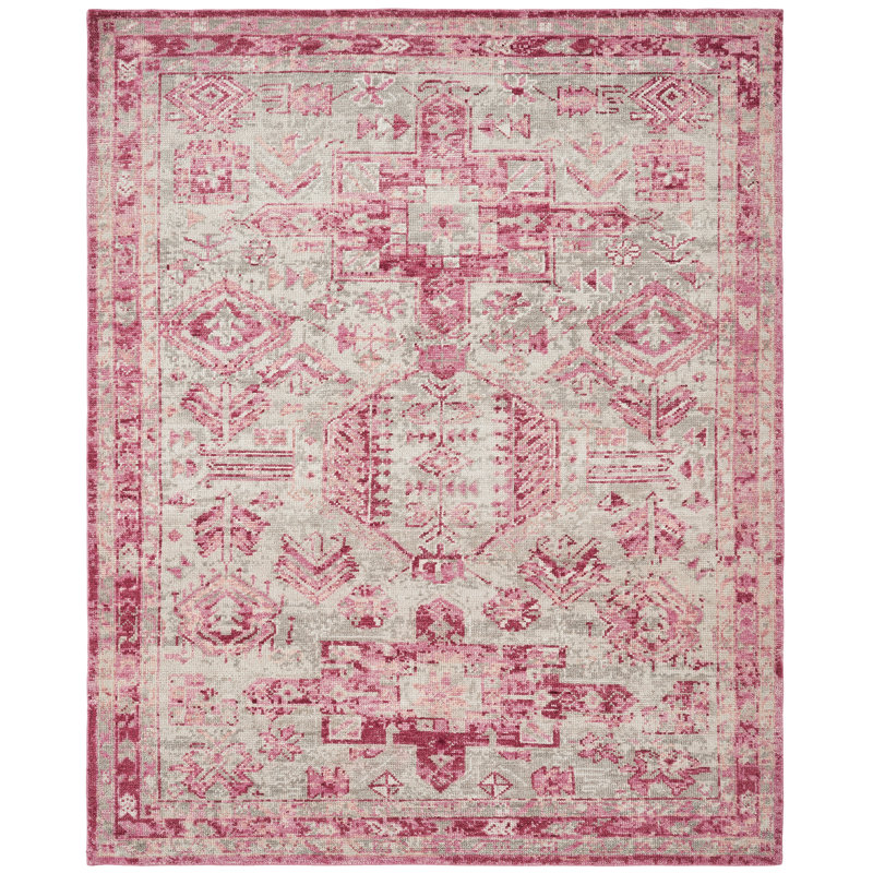 Malgadey Wool Oriental Area Rug, Rectangle 2' x 3'