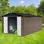 Remises de jardin en métal 10 pi x 12 pi-111154252