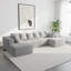 Canapé désossé contemporain avec tissu luxueux à poils longs et conception ergonomique pour un confort et un style ultimes-581538793