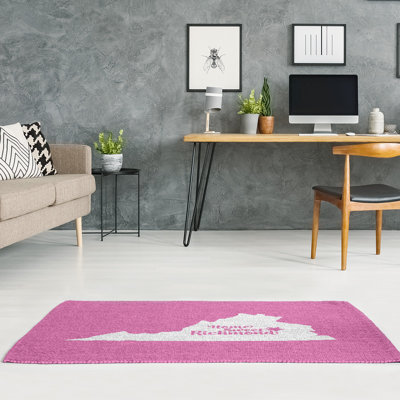 Tapis de zone rose richmond virginie