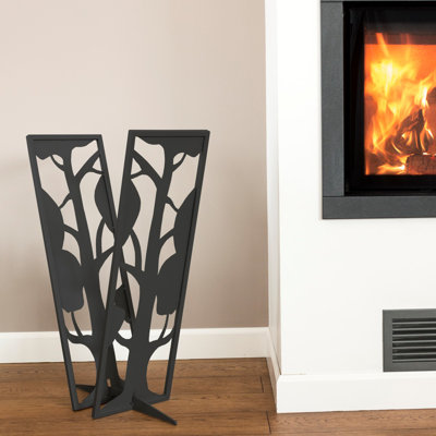 54cm W Metal Log Rack