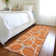 Premium Machine Washable Prisco Orange Rug