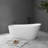 59'' x 31'' Freestanding Soaking Acrylic Bathtub