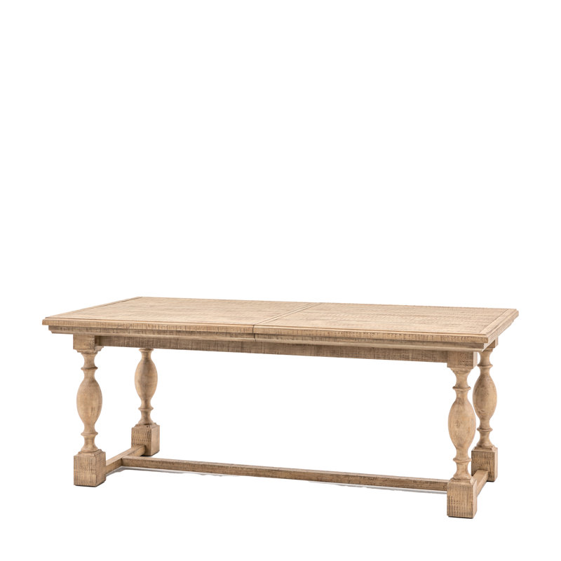 Vicksburg Extendable Pine Dining Table
