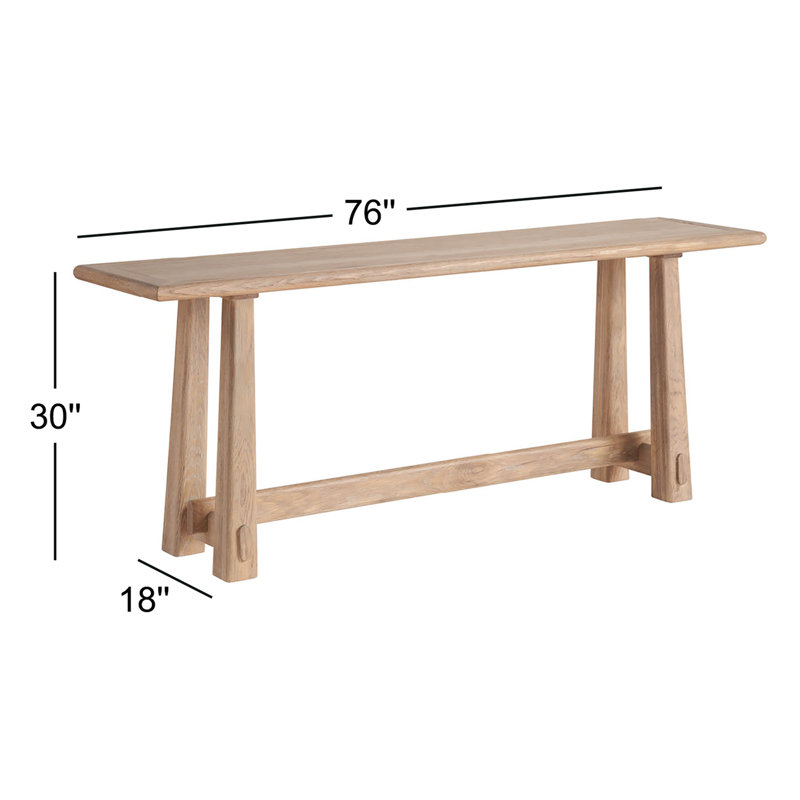 Griffith Park Console Table, Tan