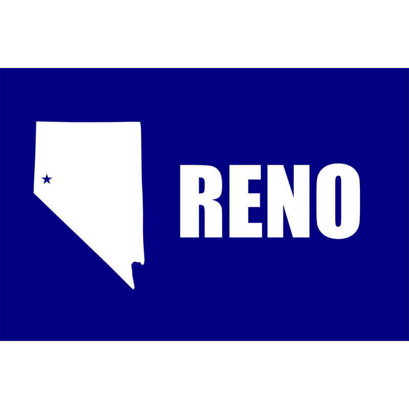 Reno, Nevada, H 12 po x l 18 po