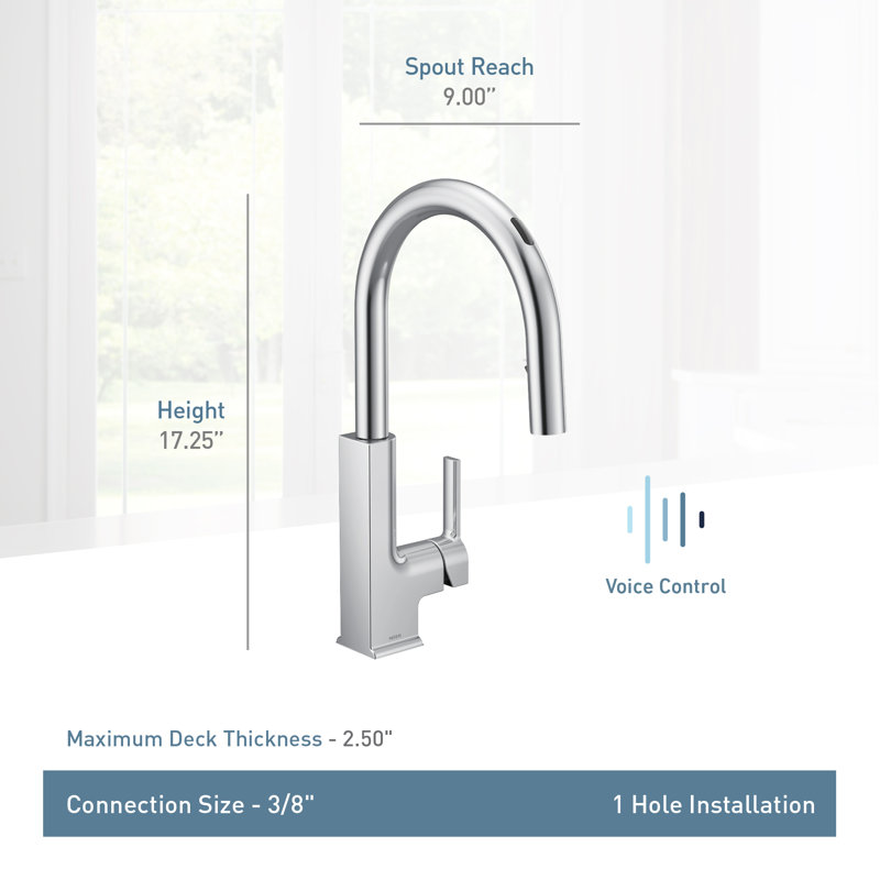 Robinet de cuisine STo Smart Touchless, Chrome